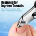 Professional Toenail Clippers for Thick Nails - Elderly & Men | Wide Toe Nail Clippers for Ingrown Toenails - Long Handle, Heavy Duty & Super Sharp Curved Blade - Buy Online on GoSupps.com