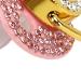 Gold Baby Pacifier Set - Rhinestone Covered Lightweight Pacifier for 6-18 Months - Stylish & Safe Home Use (Letter F) - Buy Online on GoSupps.com
