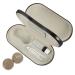 Tidtaleo 1 set of glasses case with double usage purpose Reisenkit travel glasses ContactCase portable glasses case storage box stylish glasses Outdoor glasses 2 in 1 glasses as shown 1 15.8x7.4cm