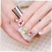 NUOBESTY Acrylic Sticker Makeup Face Jewels - 8 Sheets of Rhinestone Stickers for DIY Nail Art & Facial Decor | International Shipping Available - Buy Online on GoSupps.com