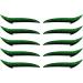 Autocollants Eyeliner Cils D calque Fard Paupi res Femme | Adh sif Tenue Longue Bandes Pour Sorties Danse Voyage Sc ne M res Vert - Buy Online on GoSupps.com