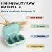 Pill Case with 3 Removable Compartments, BPA-Free Day Organizer for Vitamins and Medicine - Travel-Friendly Design - Buy Online on GoSupps.com