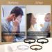 Yinkin 4 Pcs Adjustable Acupressure Wristbands - Anti Nausea Bracelet Set for Motion Sickness, Morning Sickness, Car Travel - Buy Online on GoSupps.com