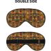 Buy SSIMOO Native American Print Ultra-Soft Light-Blocking Eye Mask | Optimal Comfort for Restful Sleep | International Shipping Available - Buy Online on GoSupps.com