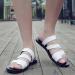 Wygwlg Non-Slip Breathable Flip Flops for Men - Summer Bunion Corrector Sandals Father's Day Gift from Kids Open Toe Beach Sandals 9.5 White - Buy Online on GoSupps.com