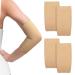 Vicenpal 2 Pairs Full Forearm Tattoo Cover Up Compression Sleeves Band Concealer Support UV Arm Sleeves for Women Men(Nude 7.1 x 3.9 Inch) 7.1 x 3.9 Inch Nude