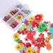 360pcs edible flowers cake topper flower cupcake topper flower decoration cake wafer paper floral cake decor edible flower cupcake topper for wedding birthday baby shower party accessories 360pcs-a