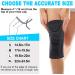 2 Pack Copper Knee Brace Compression Sleeve for Knee Pain Relief - Black, Large - Buy Online on GoSupps.com