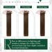 Runature Real Hair Extensions Clip-In - Medium Brown 14 Inch (35cm) Natural & Smooth 50g 3 Pieces - #4 - Buy Online on GoSupps.com