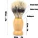 Shaving Soap Bowl & Brush Set for Men - 2PCS Face Grooming Kit | Compact & Beautiful Design for Easy Home Travel - Buy Online on GoSupps.com