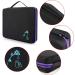 Hipiwe 120 Bottle EVA Essential Oil Storage Case - X-Large Black+Purple | Hard Shell Organizer for 5ml, 10ml, 15ml Oils - Travel Bag with Foam Insert - Buy Online on GoSupps.com