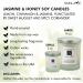Jasmine & Honey Soy Candle - Hand-Poured Aromatherapy with Essential Oils | 3 oz Made in USA - Perfect Gift - Buy Online on GoSupps.com