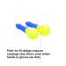 3M E-A-R Push-Ins Earplugs 318-1002 | Uncorded | 2000 Pair/Case | Poly Bag - Buy Online on GoSupps.com