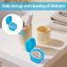 Buy Leakproof Dental Prosthesis Box - Sustainable Denture Storage & Cleaning Cup | International Shipping - Buy Online on GoSupps.com