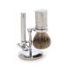 Baxter of California Safety Razor Set for Men | Includes Safety Razor and Shave Brush | Holiday Gift Set | Limited Edition