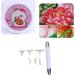 LED Rhinestone Painting Pen Professional Rhinestone Painting Pen with 6 Tips for Nail Art Salon - Buy Online on GoSupps.com