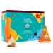 Shop ETS Organic Tea Gift Set - Wellness Sample Box with 12 Pyramid Bags for Birthdays Mother's Day Easter & Christmas - Buy Online on GoSupps.com