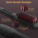 Women's Hair Straightening Brush - 30s Quick Heating, Self Styling Comb Gift, 250 F-450 F Heat, Anti-Scald - Black - Buy Online on GoSupps.com