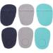 Hohxfyp Stoma Bag Covers - 3 Pack Removable Cotton Inserts Washable & Light Unisex Mixed Colors 23.9 x 16 cm - International Shipping Available - Buy Online on GoSupps.com