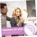 Hemoton 100pcs Perfume Test Paper - Fragrance Testing Strips for Essential Oils, Scents, and Perfumes - Flower Shape - Buy Online on GoSupps.com