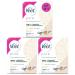 Veet PURE - Cire Chaude au Sucre et Vanille - Epilation Sans Bande - Lot de 3 x 250ml