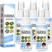 DUBUSH Psoriasis Treatment Spray Herbal Eczema Soothing Mist Meellop Herbal Psoriasis Relief Mist Relieves Itchy Skin Helps Soothe Skin 5pcs
