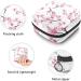GIAPB Period Bag Sanitary Napkin Storage & Travel Makeup Pouch - Spring Pink Peach Blossom Color - Buy Online on GoSupps.com