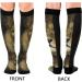 Haskirky High Elasticity Compression Socks - Lion Portrait Design | Relieve Fatigue | Ideal for Travel, Running & Daily Wear | Adult Universal Size (1 Pair) - Buy Online on GoSupps.com