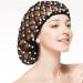 MTLEE 2-Piece Crochet Hair Net Snoods for Women with Pearl Embellishment - Black Gray - Buy Online on GoSupps.com