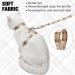 BEAUTYZOO Katzengeschirr und Leine ausbruchsicher zum Spazierengehen K tzchen weich verstellbar f r kleine atmungsaktives kariertes Band Nylon f r den Innen- und AuÃenbereich S Beige - Buy Online on GoSupps.com