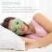 Navaris Set of 2 Gel Eye Masks - Reusable Hot/Cold Eye Masks in Green Mint - Pack of 2 - Buy Online on GoSupps.com