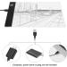 Flip Book Kit with Light Pad - A5 LED Board & 320 Sheets for Drawing, Tracing, Sketching - Flip Books Paper with Holes & Binding Screws - Buy Online on GoSupps.com