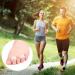 Soft & Comfortable Toe Separator Silicone Socks - Sweat Absorbing & Breathable Wear Pad for Toe Corns - One Size - Buy Online on GoSupps.com