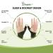 Gel Wrist and Thumb Brace - 2 Pairs | Unisex Wrist Splint for Arthritis & Carpal Tunnel Pain Relief | Flexible Silicone Thumb Brace | Black - Buy Online on GoSupps.com