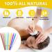 Ear Candles 20pcs Ear Wax Remover Natural Ear Candls Beeswax Candling Cones with 10 Protective Disks for Health Care of Blocked Ears - Buy Online on GoSupps.com