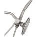 Waterpik High-Pressure Shower Wand & Rain Shower Head Combo - 12 Spray Modes, 8-Foot Hose, Brushed Nickel - Buy Online on GoSupps.com