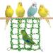 Bohue 2Pcs Colorful Woven Climbing Net Pet Hammock Netting Toy Hanging Hammock Net with 4 Hooks Small Animal Supplies Rope Ladder for Parrot Bird Hamster Squirrel - Buy Online on GoSupps.com