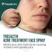 TreeActiv Acne Treatment Face Spray 4 fl oz - Hormonal & Cystic Acne Relief - Salicylic Acid Mist for Pore Minimization - 1000+ Sprays - Buy Online on GoSupps.com