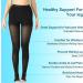 Shop Medical Compression Pantyhose for Women & Men | 20-30mmHg Support Hose for Varicose Veins & Edema - Open Toe Waist High - Black Large - Buy Online on GoSupps.com