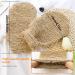 TCOTBE 2 Pack Double Sided Exfoliating Soap Bag and Glove Set for Shower and Bath - Loofah Scrubber Mitten for Bar Soap - Sisal Bath Sponge and Mesh Pouch for Exfoliation and Foaming - Buy Online on GoSupps.com