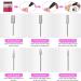 Wodesid Electric Nail Drill Machine Set with Sanding Bands for Acrylic Nails - Low Noise Vibration, Gel Nail Art Polisher, Manicure Grinder Tool (Gray) - Buy Online on GoSupps.com
