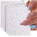 JMEOWIO 12 Sheets Aurora Nail Art Stickers Decals Self-Adhesive Pegatinas Uas Glitter Holographic Nail Supplies Nail Art Design Decoration Accessories