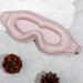 Premium 3D Contoured Sleep Mask - Light Blocking Eye Mask for Back & Side Sleepers Soft Adjustable Pink Eye Cover - Buy Online on GoSupps.com