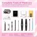 Modelones Poly Nail Gel Kit 8 Colors with 48W LED Nail Lamp - Professional Starter Manicure Kit with Complete Poly Nail Art Tools - Nail Extension Gel Set with Rhinestone, Glitters, Sequins - Perfect Gift for Women - Buy Online on GoSupps.com