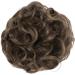 CAISHA by PRETTYSHOP Large Curly Messy Bun Hairpiece in Brunette Mix for Instant Updo | #32AT12 G18E - Buy Online on GoSupps.com