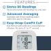 OMRON Silver Bluetooth Blood Pressure Monitor - Upper Arm Cuff, Digital Machine with 80 Reading Storage - Buy Online on GoSupps.com