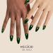 MEGIOR Dark Green Gel Nail Polish 15ml Jade Green Gel Polish High Gloss Soak Off UV LED Nail Gel Polish for Nail Art Manicure Salon DIY Home Gift for Girls - Buy Online on GoSupps.com