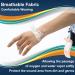 Silicone Bandages for Sensitive Skin - 60 Count Assorted Sizes Latex-Free Hypoallergenic Flexible Fabric - Pain-Free Removal - Buy Online on GoSupps.com