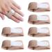 Tytyworth toe correction band 6 pieces -friendly toe corrector bandages - hammer toe separator finger rail set for crooked toes correction of hammer toes and fixation 6st