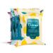 Facial Cleansing Wipes 4 Pack - Citrus, Strawberry, Coconut & Watermelon | Gentle Makeup Remover | 120 Towelettes by Beauty Concepts - Buy Online on GoSupps.com